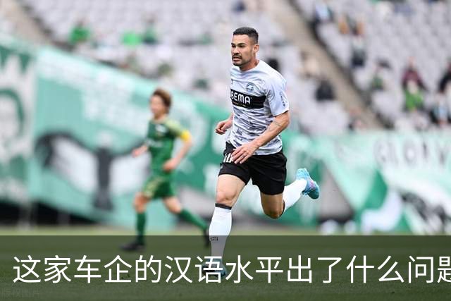 这家车企的汉语水平出了什么问题？| 风向标工作室