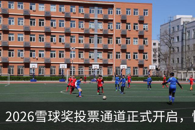2026雪球奖投票通道正式开启，快来为你支持的创作者投票！